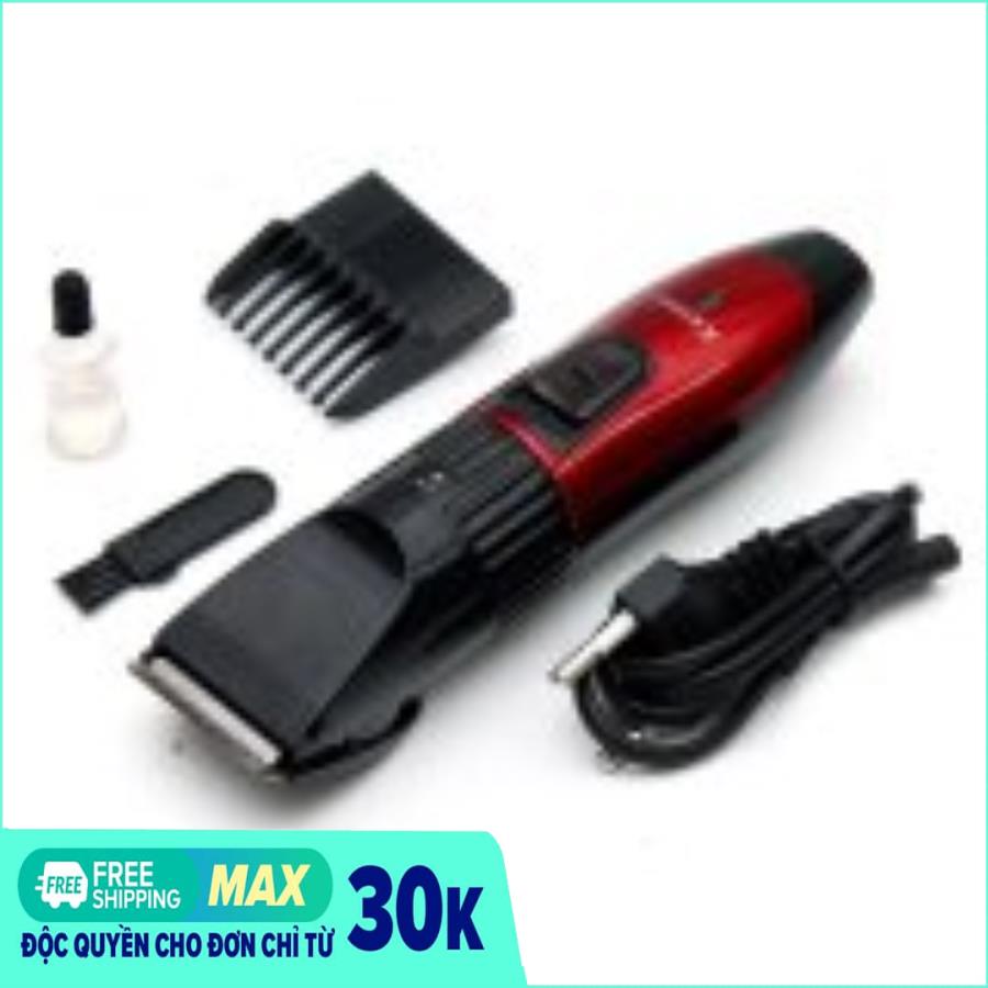Tông đơ cắt tóc cho bé Kemei KM-730/tông đơ cắt tóc tphcm (Đỏ)