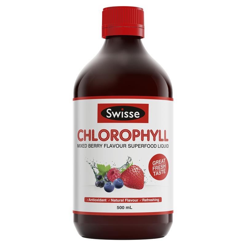 Nước Diệp Lục Hương Dâu Swisse Chlorophyll 500ml