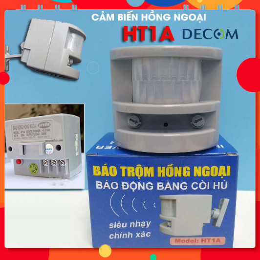 [Best seller] Cảm biến báo động chống trộm hồng ngoại HT1A - SIÊU BỀN TIÊN ÍCH