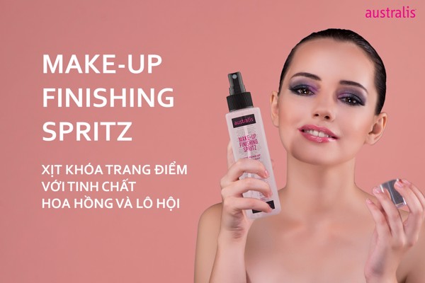 CHAI 150ML - XỊT KHÓA LỚP TRANG ĐIỂM DƯỠNG ẨM DA AUSTRALIS MAKE UP