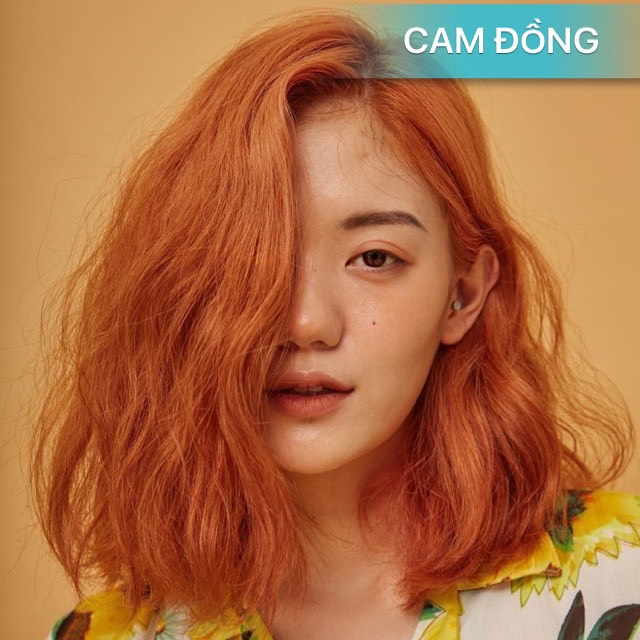 Thuốc nhuộm tóc màu vàng cam Shopee Việt Nam