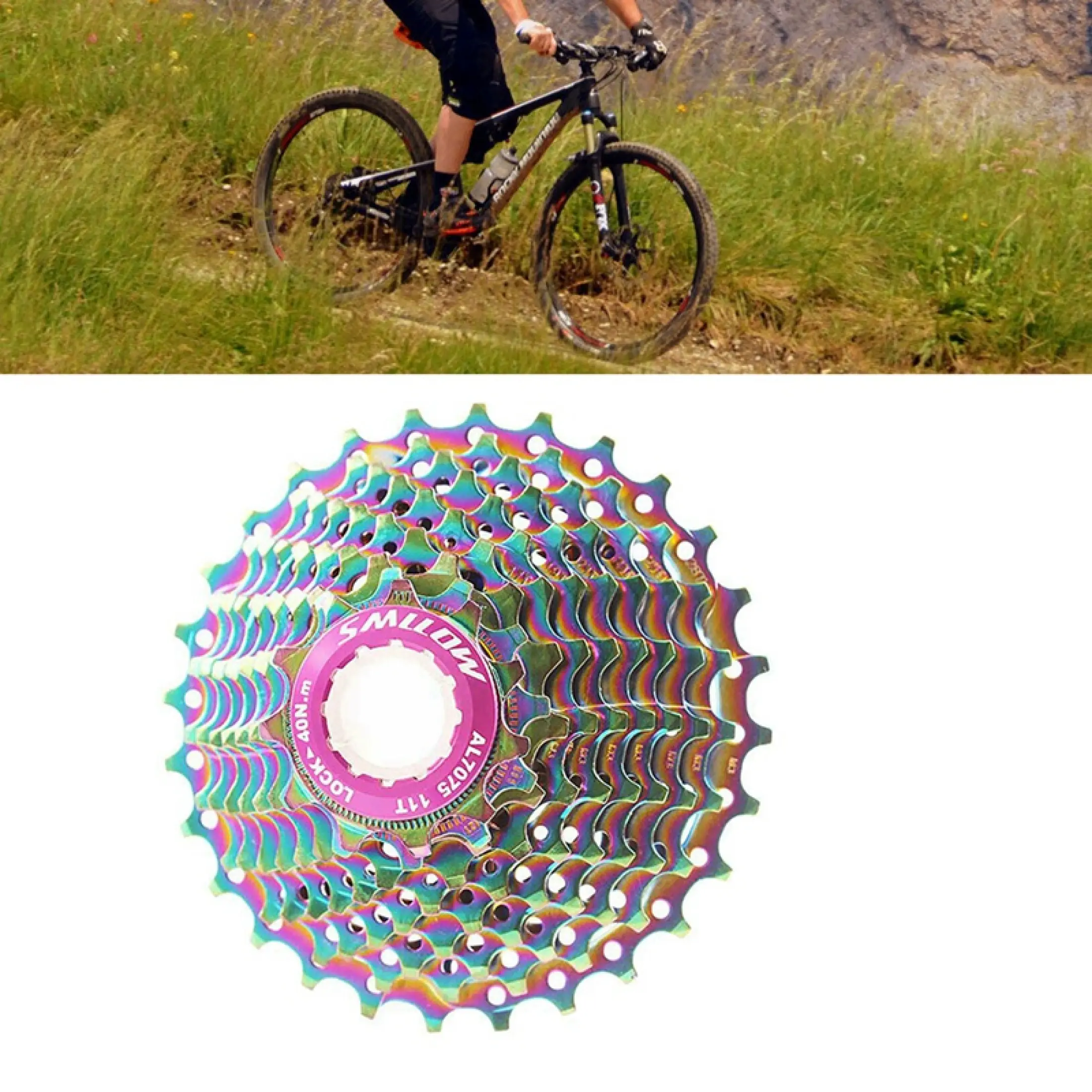 SMLLOW Road Bike Cassette 11-28T 10Speed Ultra-Light Bicycle