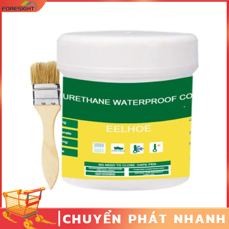 500/1000 gam Keo chống thấm trong suốt Nhật Bản trọng lượng tặng kèm chổi quét nhỏ