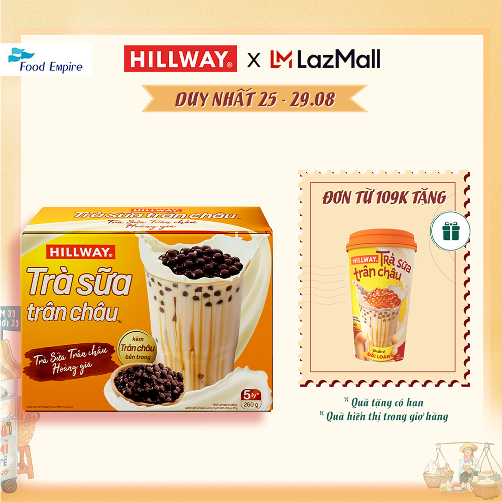 Trà Sữa Trân Châu Hoà Tan - Hillway - Vị Truyền Thống