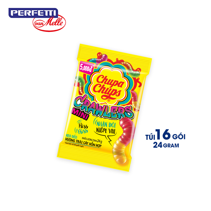 Kẹo dẻo chupa chups crawlers 24g