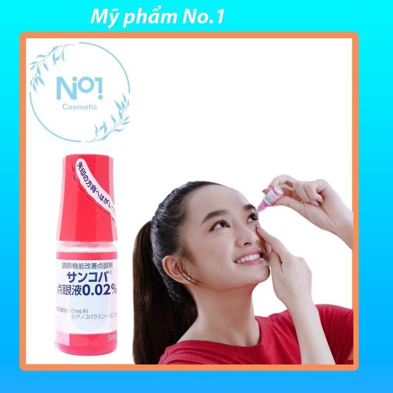 Nhỏ mắt chống cận Nhật Sancoba 5ml