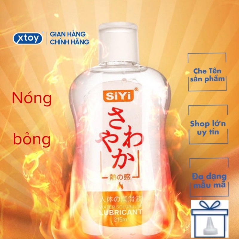 Gel Bôi Trơn SiYi Warming Siêu Trơn - Gốc Nước 215ml - Tăng Ấm