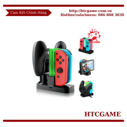 Bộ dock sạc tay cầm đa năng cho Nintendo Switch