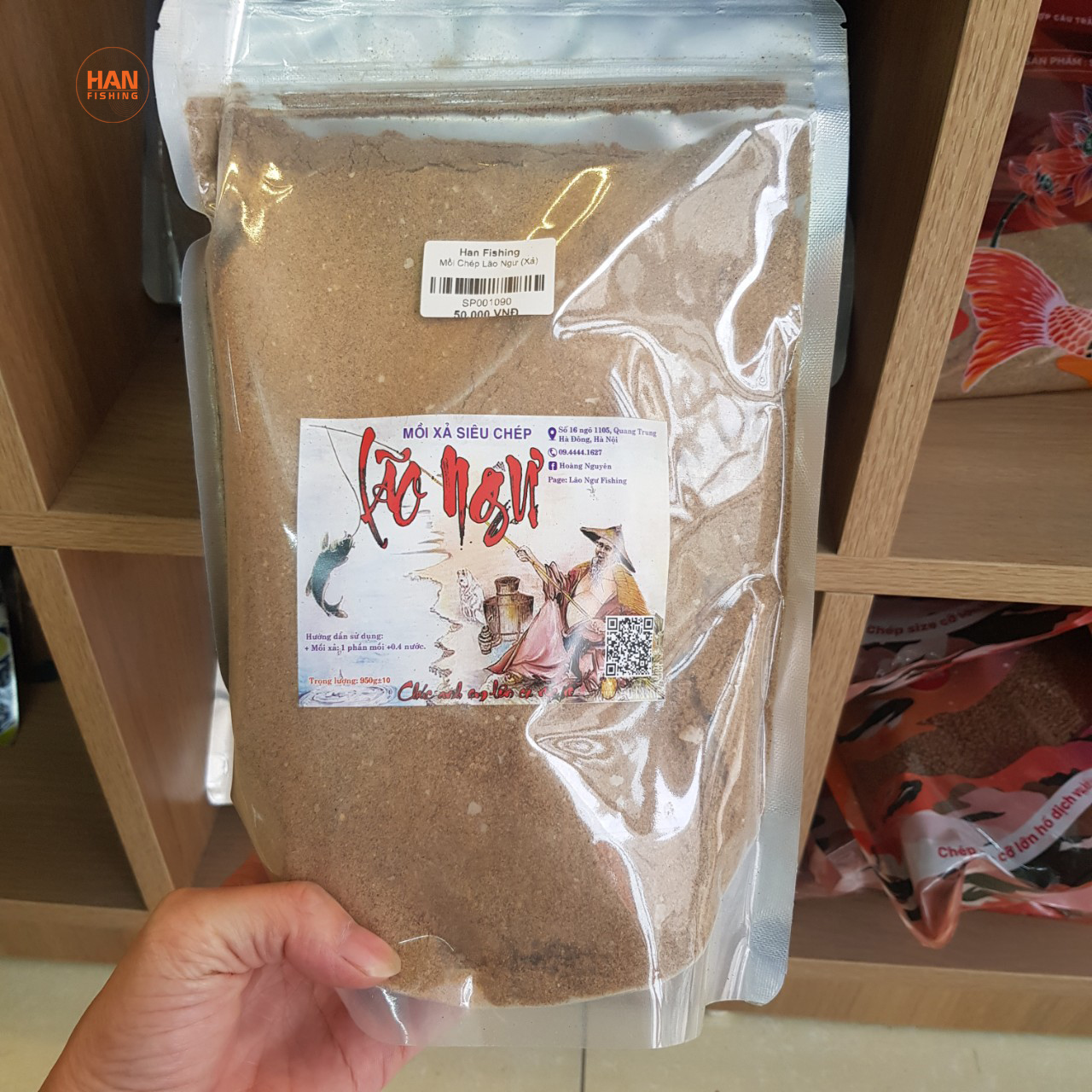 Mồi câu chép lão ngư - han fishing
