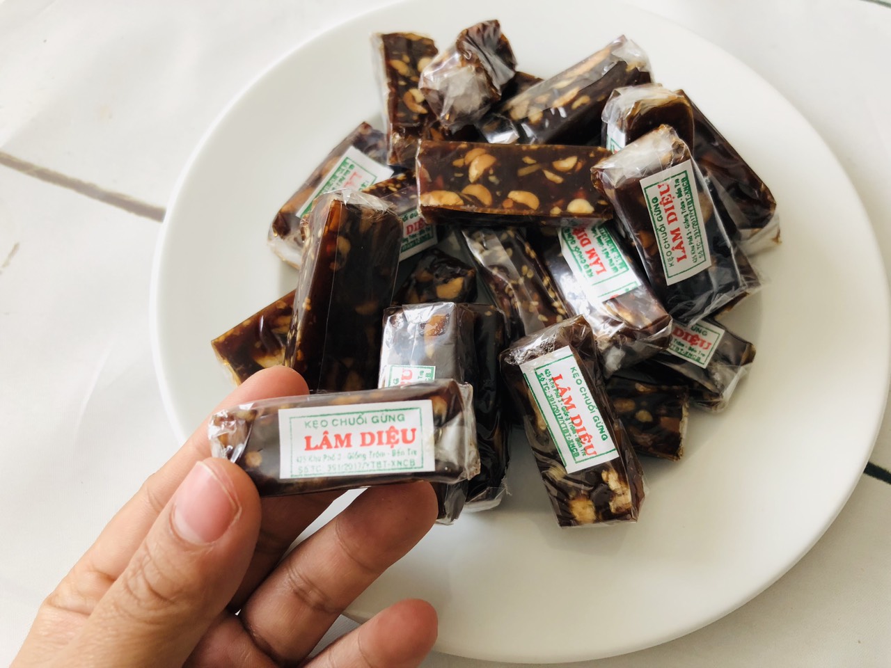 500g kẹo chuối Gừng_Monhi_Food