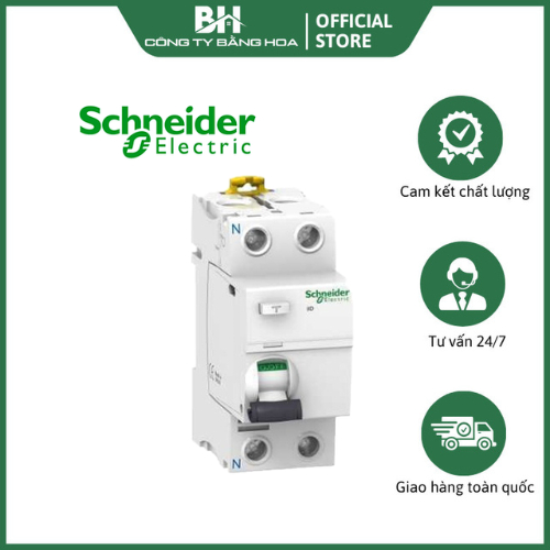 Attomat schneider easy9-mcb 1 pha và 2 pha cầu dao bảo vệ ngắn mạch, quá tải, chống rò - hàng chính hãng cao cấp