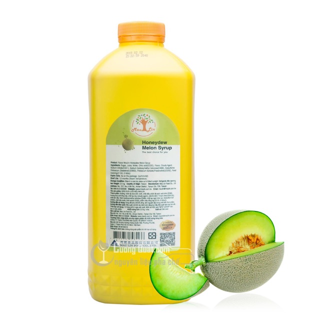 Siro maulin dưa lưới 2,5kg