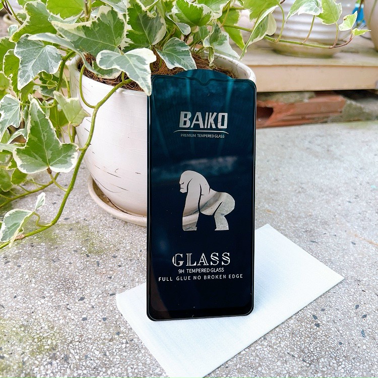 Cường lực full baiko xiaomi c35, note 11s, note 10pro, note 10, note 9s, mi 9c, mi 9a, c21y, c20,c15, c11