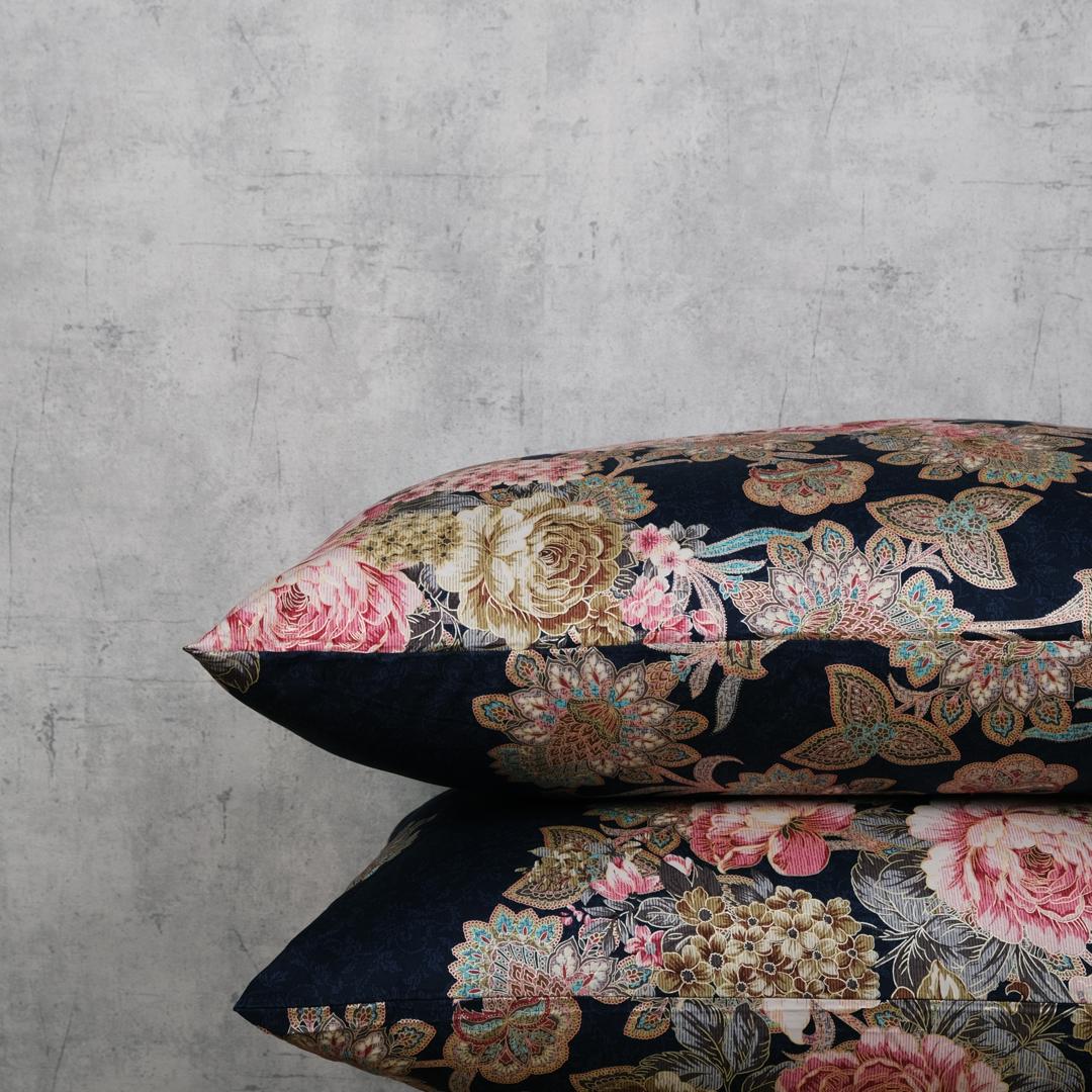 Vỏ Gối Áo Gối Bao Gối Nằm Cotton Satin Hàn Quốc Họa Tiết 50x70 cm (cặp)
