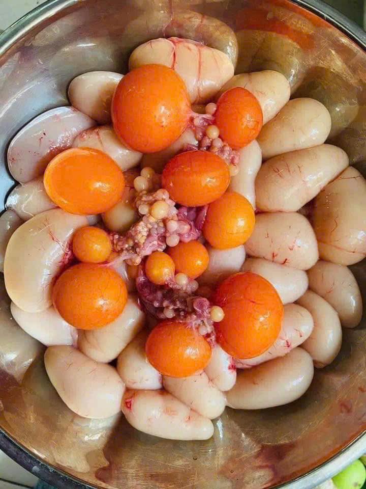 Ngọc Kê Mix TRứng Gà Non  Ngon ơi Là Ngon vĩ 450gr (hoả tốc)