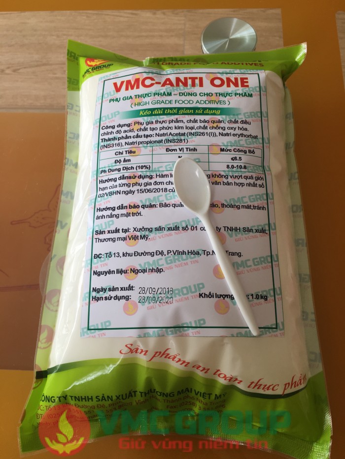 Chất bảo quản tự nhiên cho giò chả vmc-anti one
