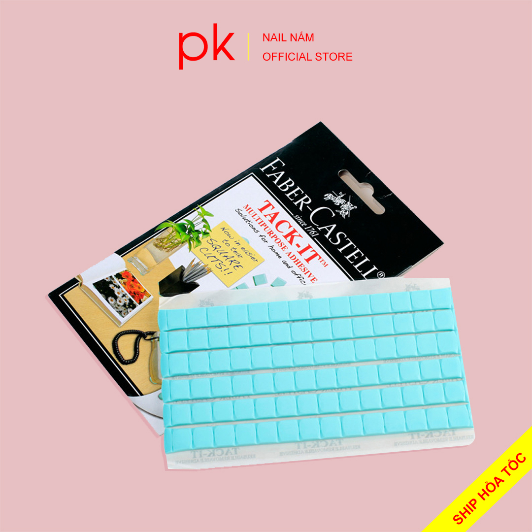 Đất set dính móng giả, keo đa năng Blue Tack it