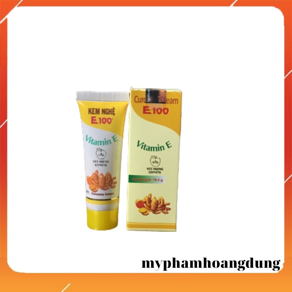 Kem nghệ ngừa mụn thâm E100 18,5g