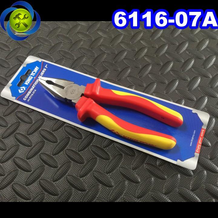 Kềm điện kingtony 6116-07a 1000v 7 inch