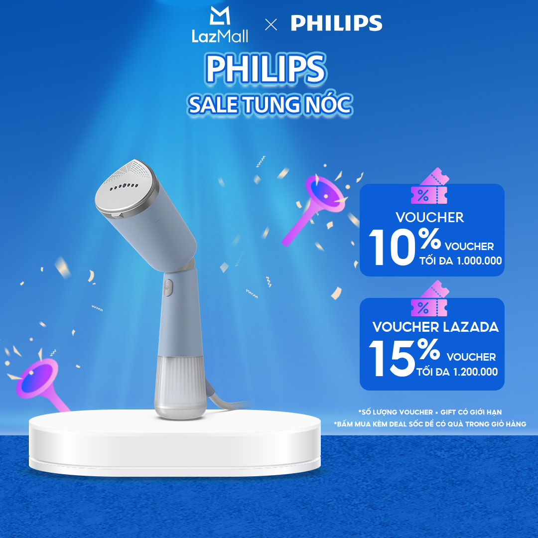 Bàn Ủi Hơi Nước Cầm Tay Philips STH5020/20 |1400W - Hàng Chính Hãng