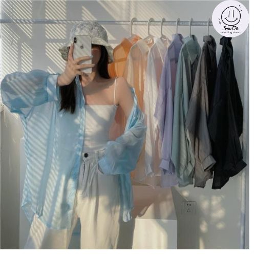 Áo Khoác Voan Mỏng Tay Dài Giá Tốt T08/2023 | Mua Tại Lazada.Vn