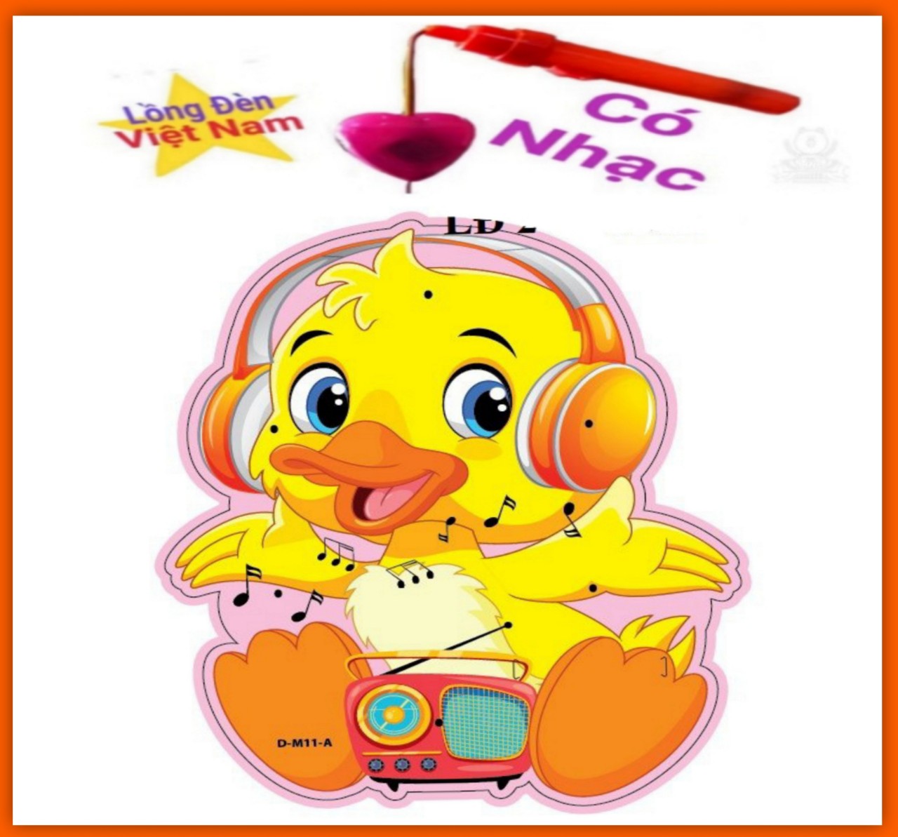 Lồng đèn trung thu-vịt vàng