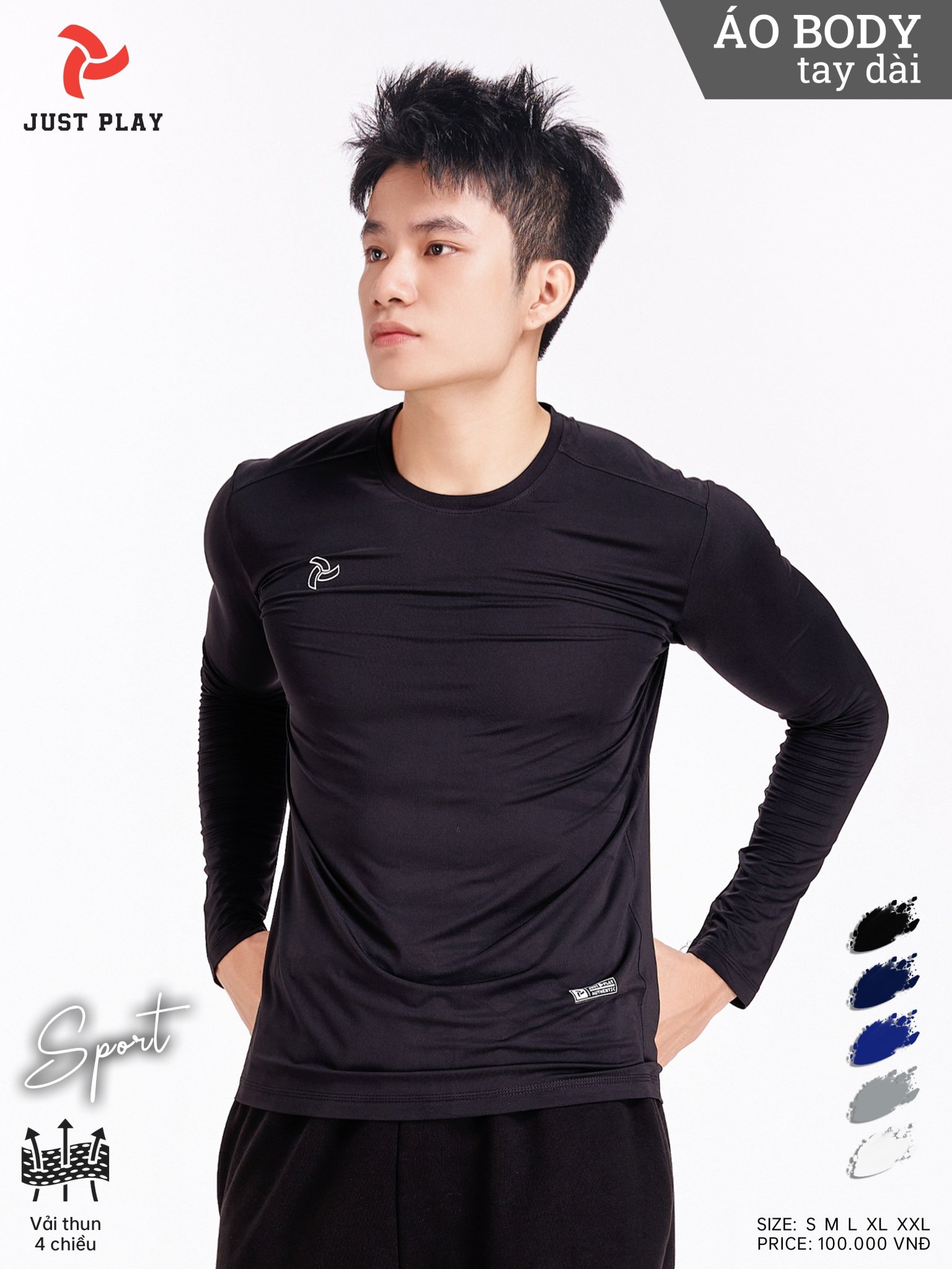 Áo lót body , áo giữ nhiệt chống nắng giữ nhiệt chất thun lạnh cao cấp sp60