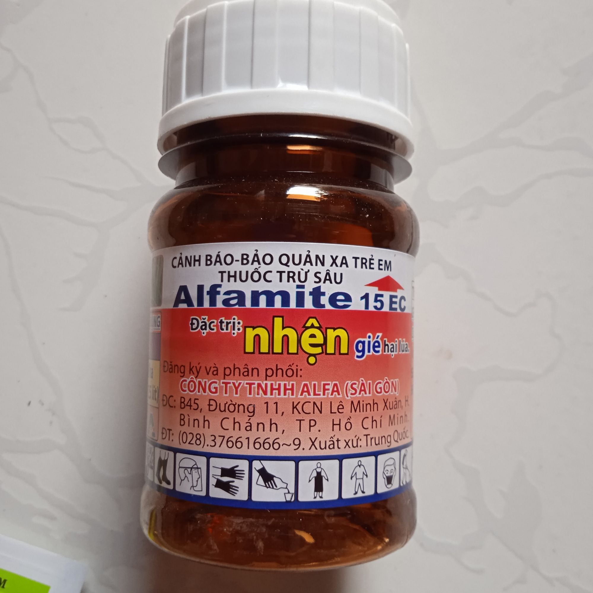 Alfamite 15EC Thuốc trừ nhện đỏ nhện gié