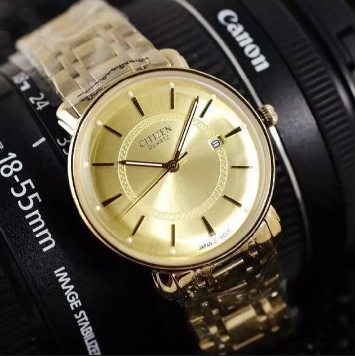 {ĐỒNG HỒ PHỐ  MUA 1 TẶNG 1 } Đồng Hồ Thời Trang Nam Citizen Japan Movement Cao Cấp + Thẻ Bảo Hành