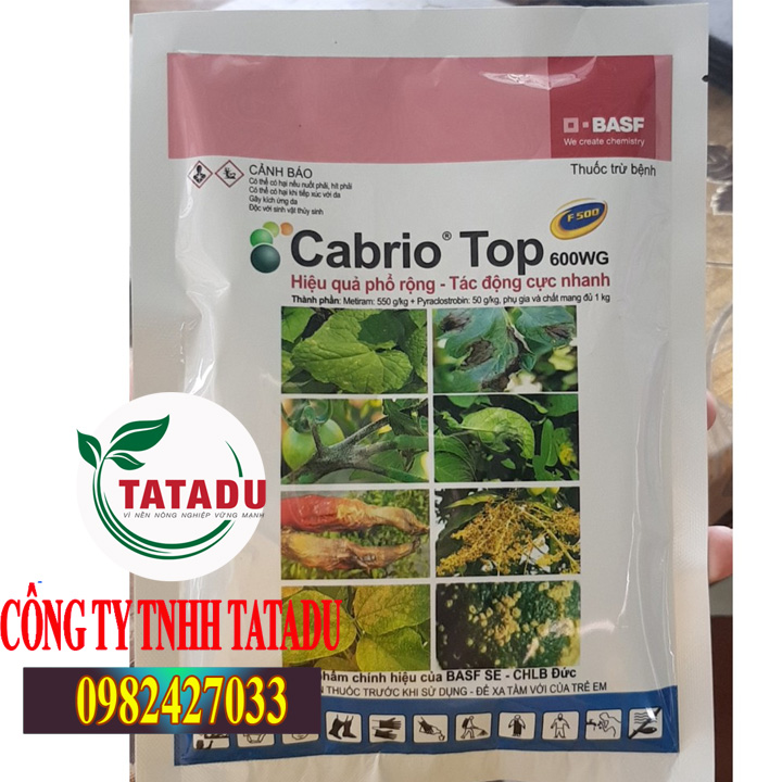 Cabrio top 600wg - đặc tr-ị nấm bệnh gây hại cho cây trồng