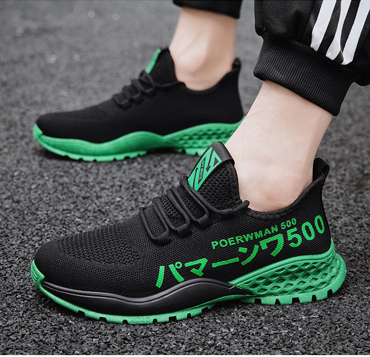 Giày Sneaker Nam Vải Buộc Dây , Đế Cao Su dáng hàn quốc FG176
