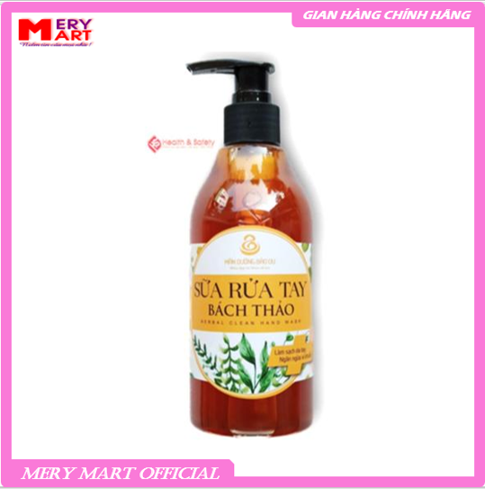 Sữa rửa tay Bách thảo, làm sạch da tay, giúp da mềm mại, mịn màng từ thảo dược