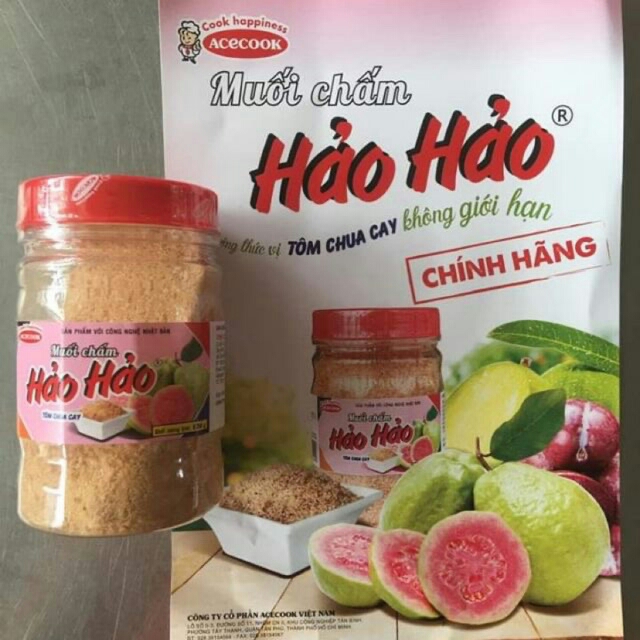 Hũ muối bột canh Hảo Hảo Acecook 120 - Gia vị chấm hoa quả