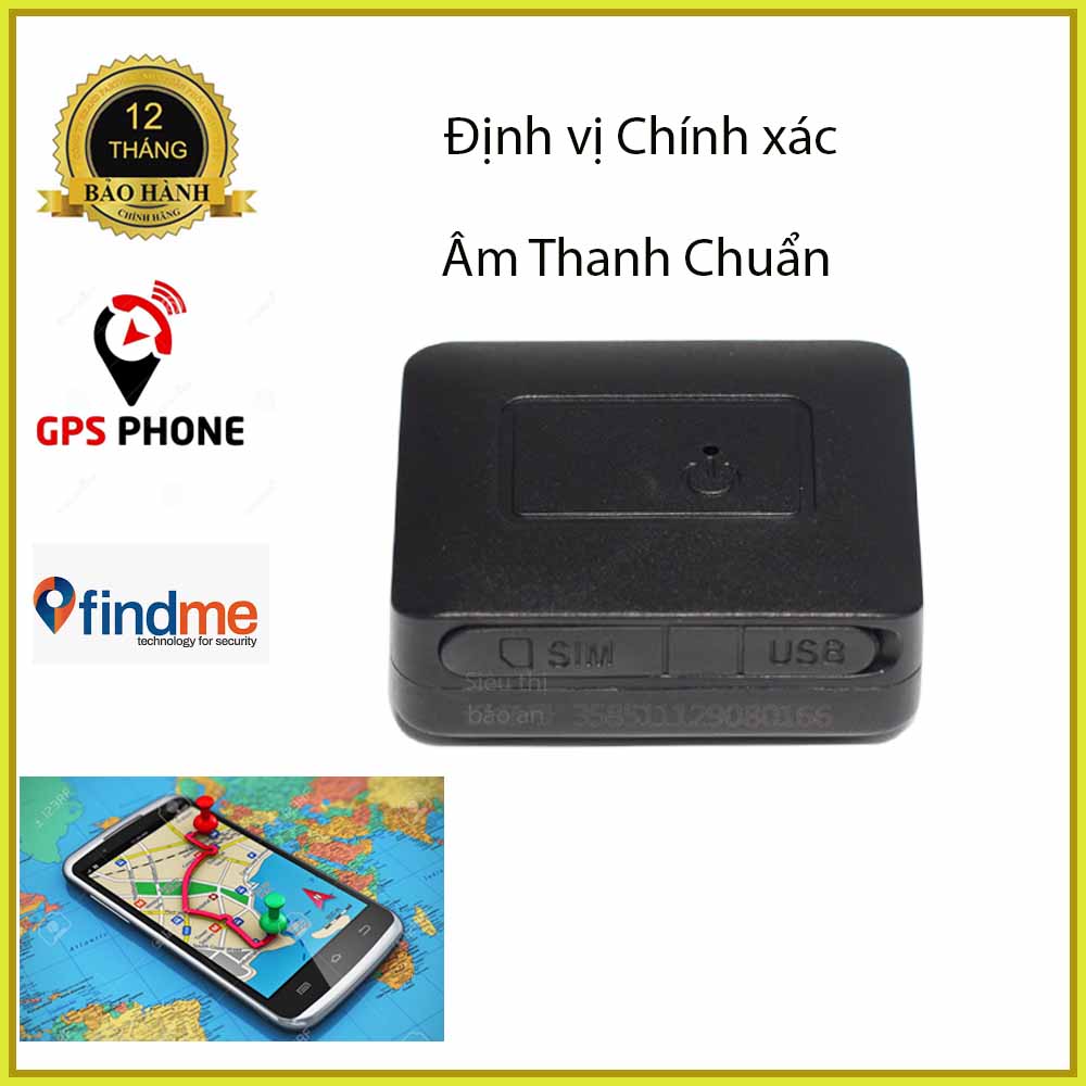 Thiết Bị Định Vị Xe Máy N19 S 2021 - Máy định vị gps mini siêu nhỏ chuyên dụng dùng cho xe máy, ô tô, định vị chuẩn xác vị trí qua sóng vệ tinh GPS, quản lý giám sát bằng app ứng dụng FINDME - Sản phẩm chính hẫng, Bảo hành 12 tháng