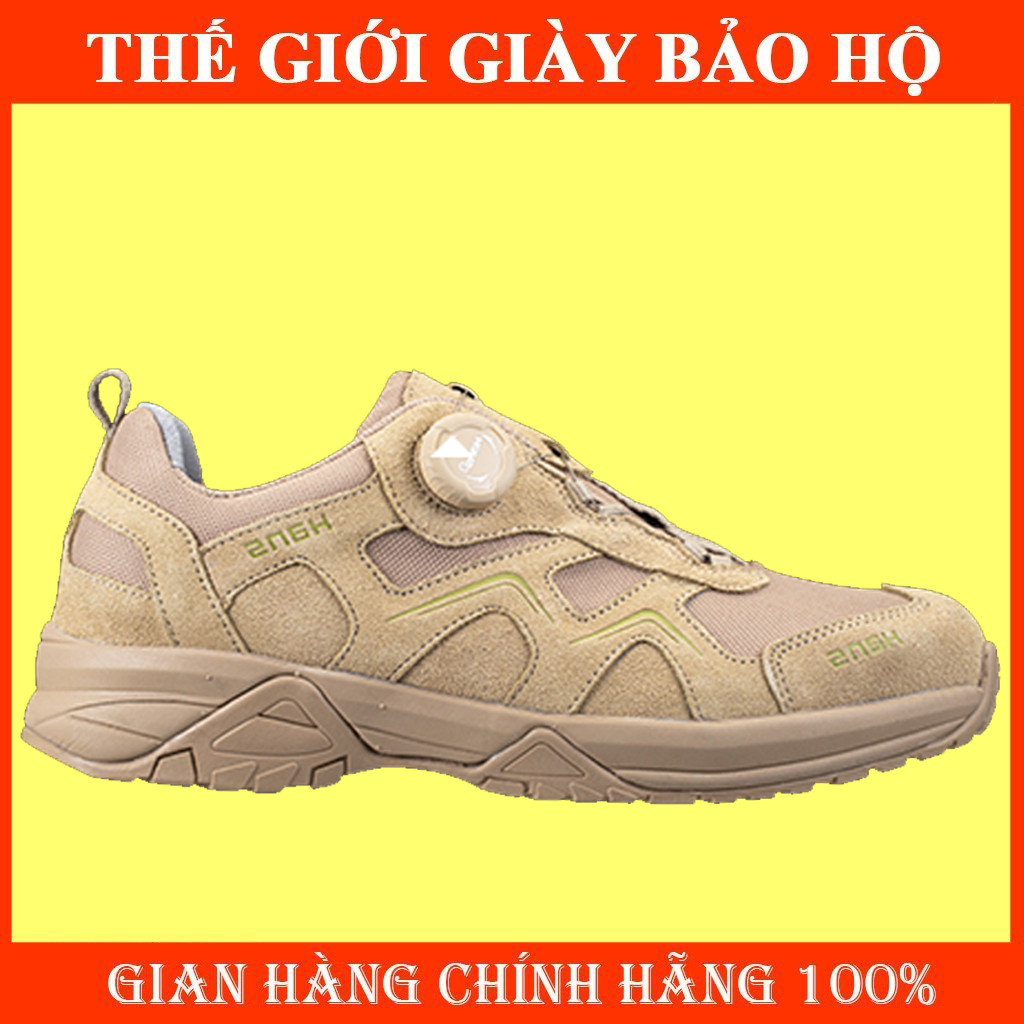 Giày bảo hộ Hans HS-81 Camel Siêu Thoáng Khí, Êm Chân