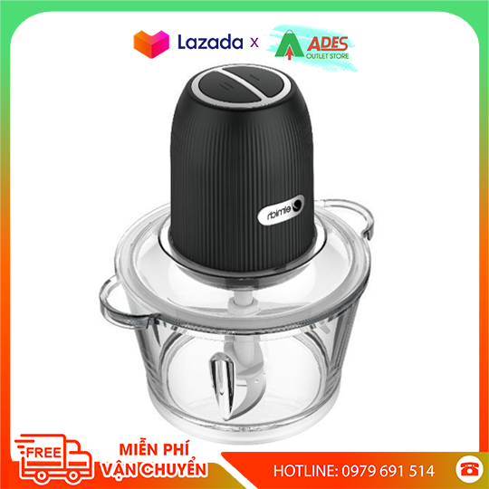 Máy xay thịt elmich el-0806 - bảo hành chính hãng 12 tháng - xay thực phẩm đa năng, xay thịt - dung tích 2l