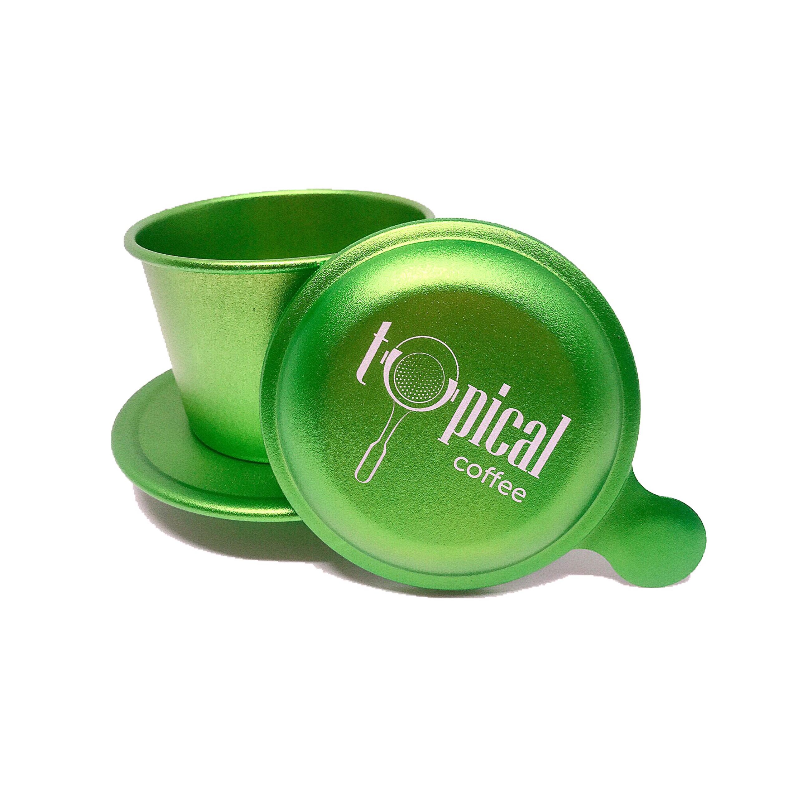 Phin pha cà phê nhôm cao cấp - phin cafe không gỉ mệnh mộc