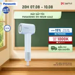 Máy sấy tóc Panasonic EH-NE6M Công nghệ ionity Luồng gió mạnh Linear cho mái tóc mềm mượt