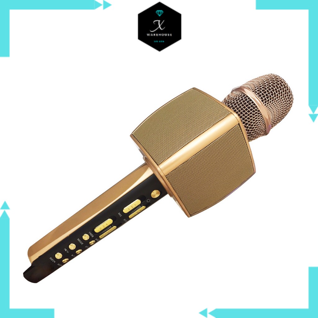 Micro Karaoke Bluetooth YS-92 Trang Bị Soudcard Dùng Livetream Vùa Hát Như Micro Loa Rời Bình Thường Chuẩn Âm Thanh Lớn Không Rè Mic bắt giọng Tốt Bass Si.êu Trầm Pin Cực Trâu.Bh 6 Tháng
