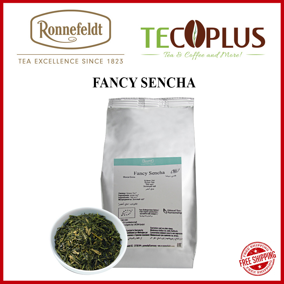 [HCM][HÀNG CHÍNH HÃNG] Trà lá Ronnefeldt tea - Trà lá Fancy Sencha gói 250g