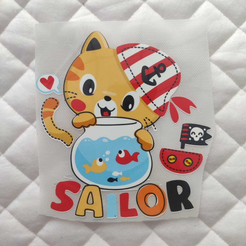 Hình ủi, hình ép nhiệt - Cute