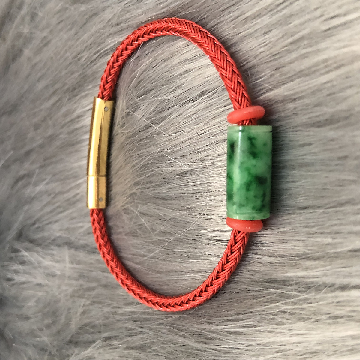 Vòng tay lu thống cẩm thạch- ltct033