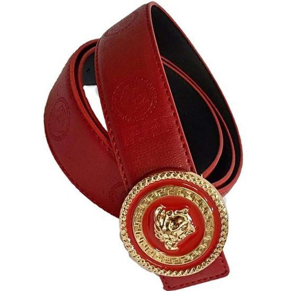 Dây Thắt Lưng Nam, Dây Nịt Nam Dập Nổi Hàng Hiệu, Mặt VS Ngẫu Nhiên - Đã Đục Sẵn Lỗ