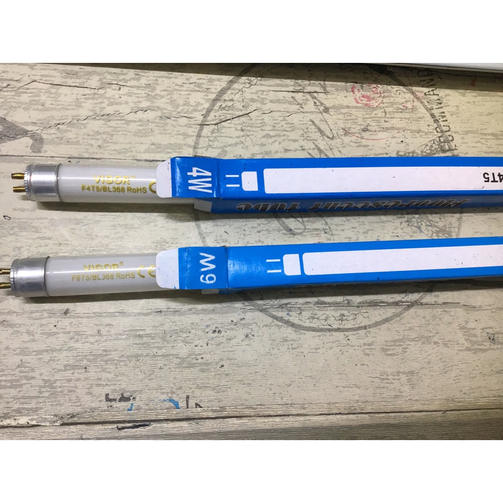 Bóng đèn bắt muỗi 4w-14,5cm và 6w-22cm