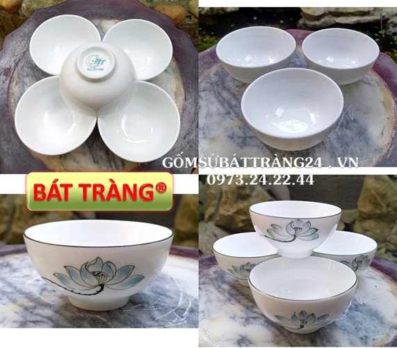 BÁT MẮM BÁT TRÀNG CHÉN NƯỚC CHẤM SỨ ĐẸP BÁT SỨ ĐỰNG NƯỚC CHẤM CHÉN MẮM