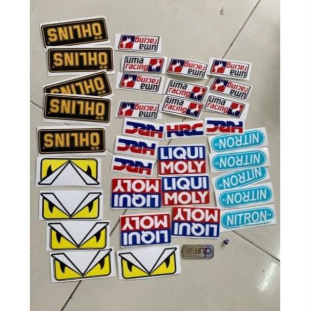 [HCM]Hot tem logo nhỏ dán tất cả vị trí xe máy cam kết hàng đúng mô tả chất lượng đảm bảo an toàn đến sức khỏe người sử dụng đa dạng mẫu mã