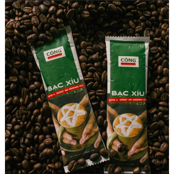 Set 30 - 50 gói cà phê bạc xỉu hoà tan c+ - cộng cà phê