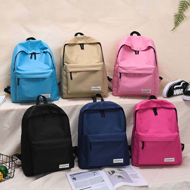 Balo cặp sách nam nữ học sinh sinh viên đi chơi và đi học giá rẻ cute