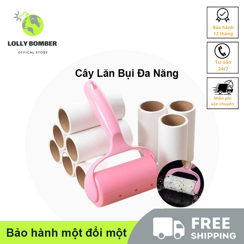 Cây lăn bụi đa năng, cây lăn lông thú cưng, cây lăn bụi đa năng làm lăn bụi quần áo, sạch quần áo, ga giường, sofa,lông chó mèo cây lăn bụi làm