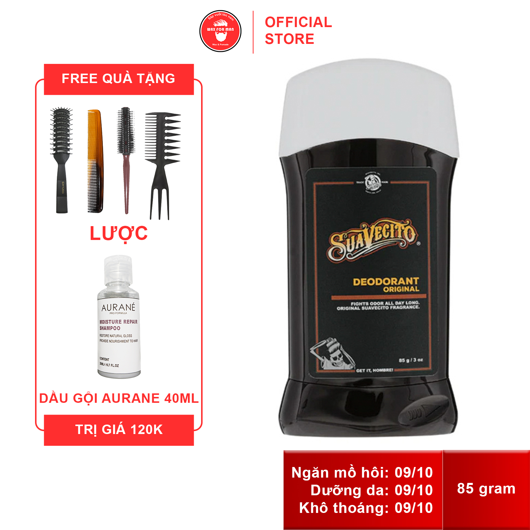 Lăn khử mùi Suavecito OG Deodorant